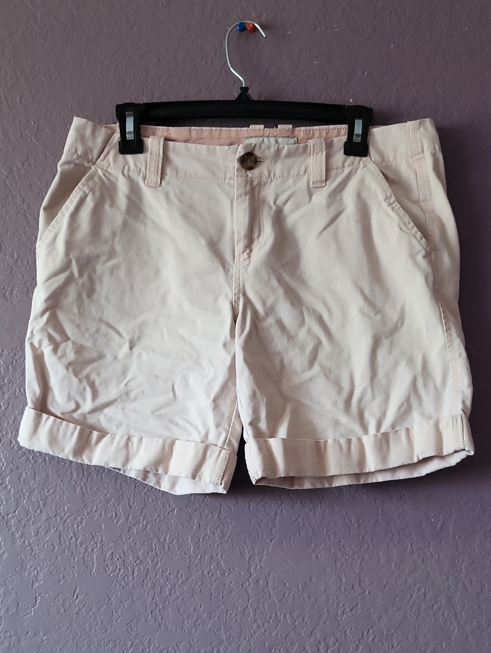 Old Navy Roll-Cuff Bermuda Shorts